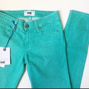 Green jeans